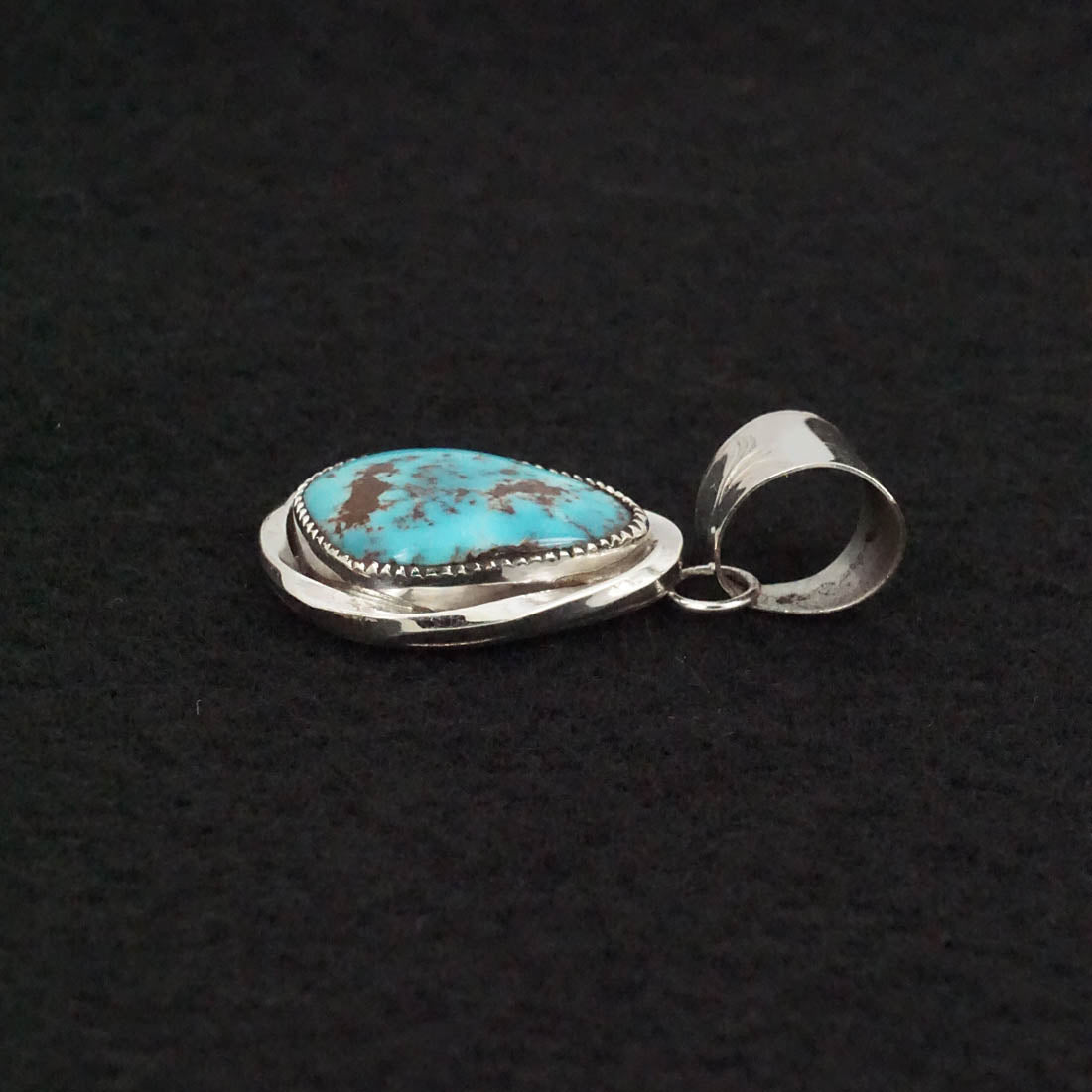 Ernest Hawthorne Turquoise & Sterling Silver Pendant
