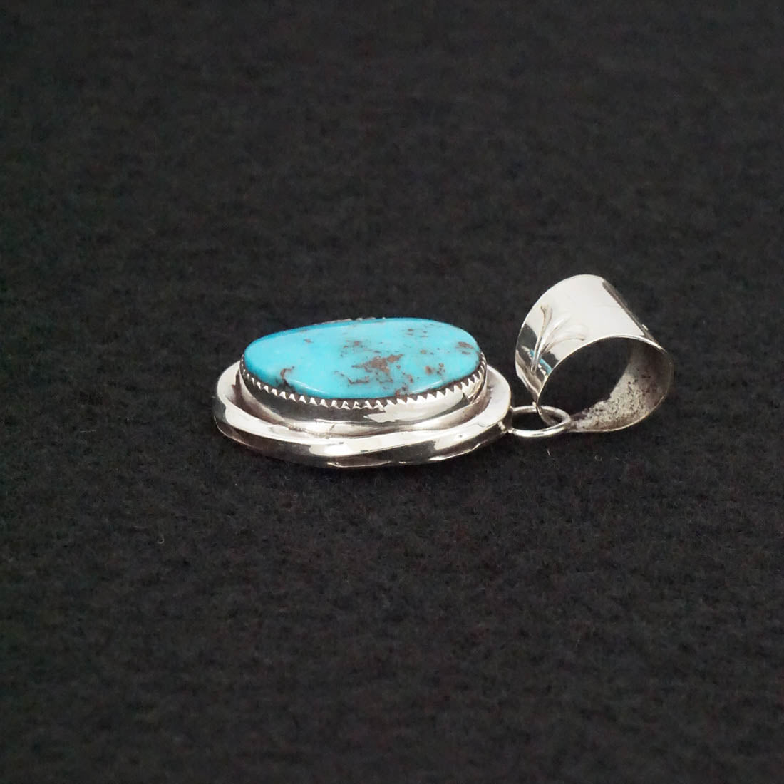 Ernest Hawthorne Turquoise & Sterling Silver Pendant
