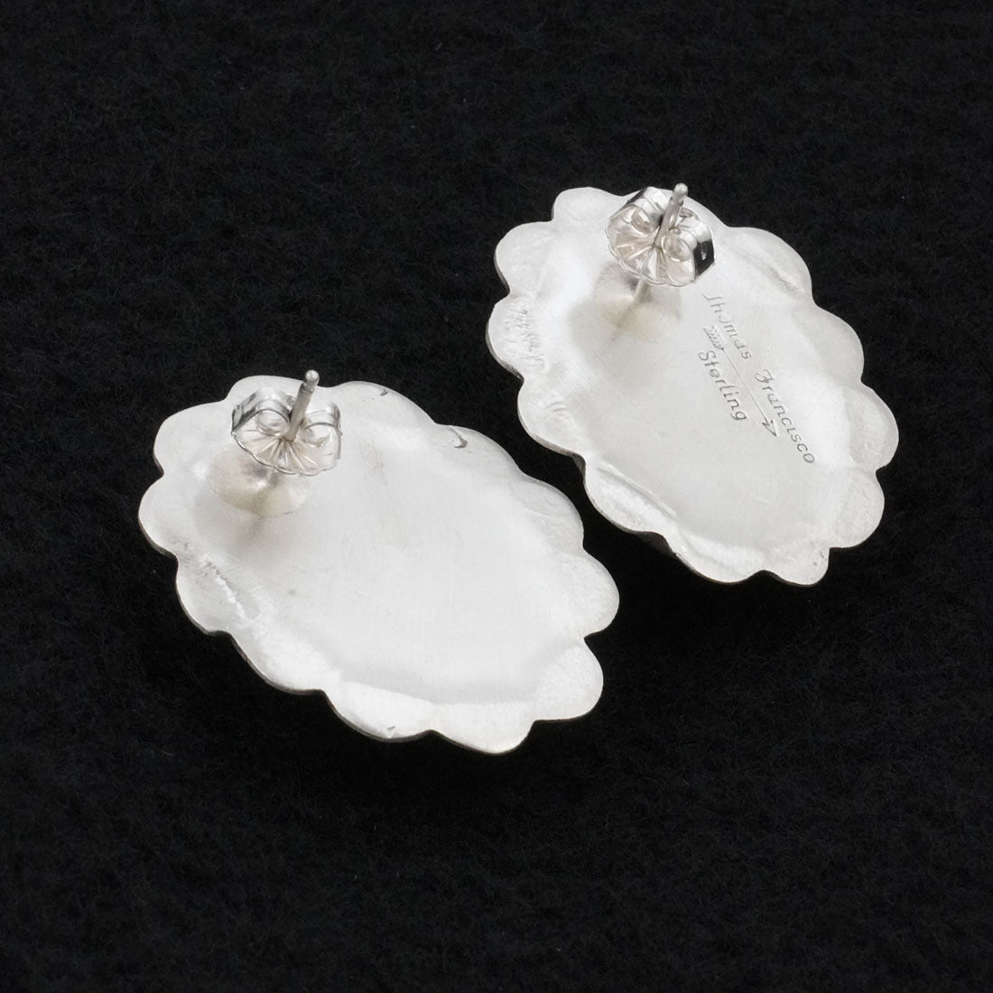 Thomas Francisco Turquoise & Sterling Silver Earrings