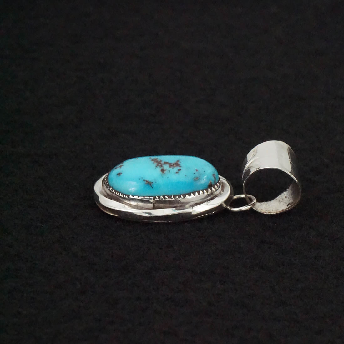 Ernest Hawthorne Turquoise & Sterling Silver Pendant