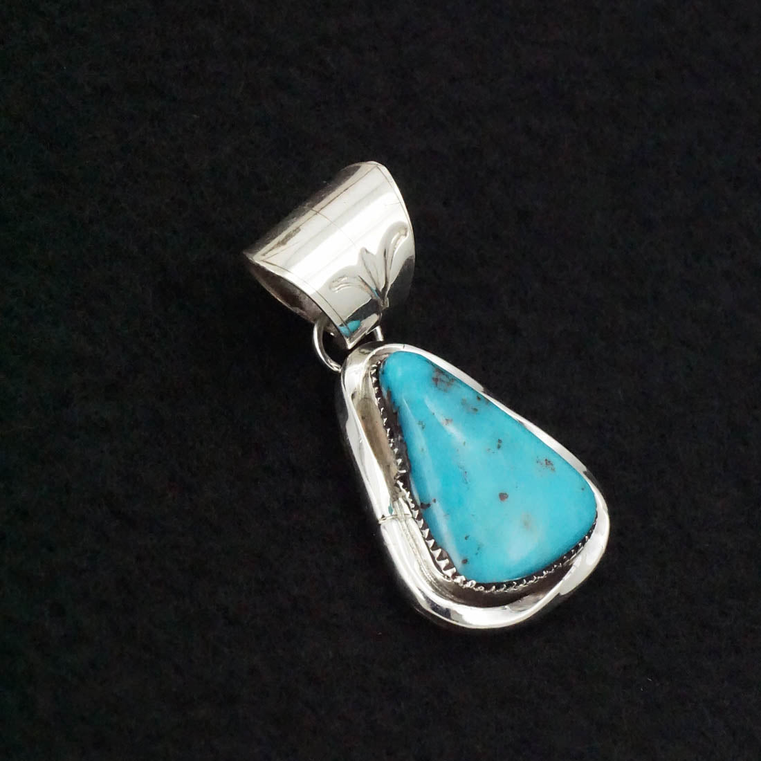 Ernest Hawthorne Turquoise & Sterling Silver Pendant