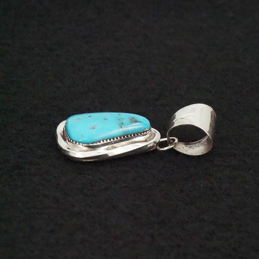 Ernest Hawthorne Turquoise & Sterling Silver Pendant