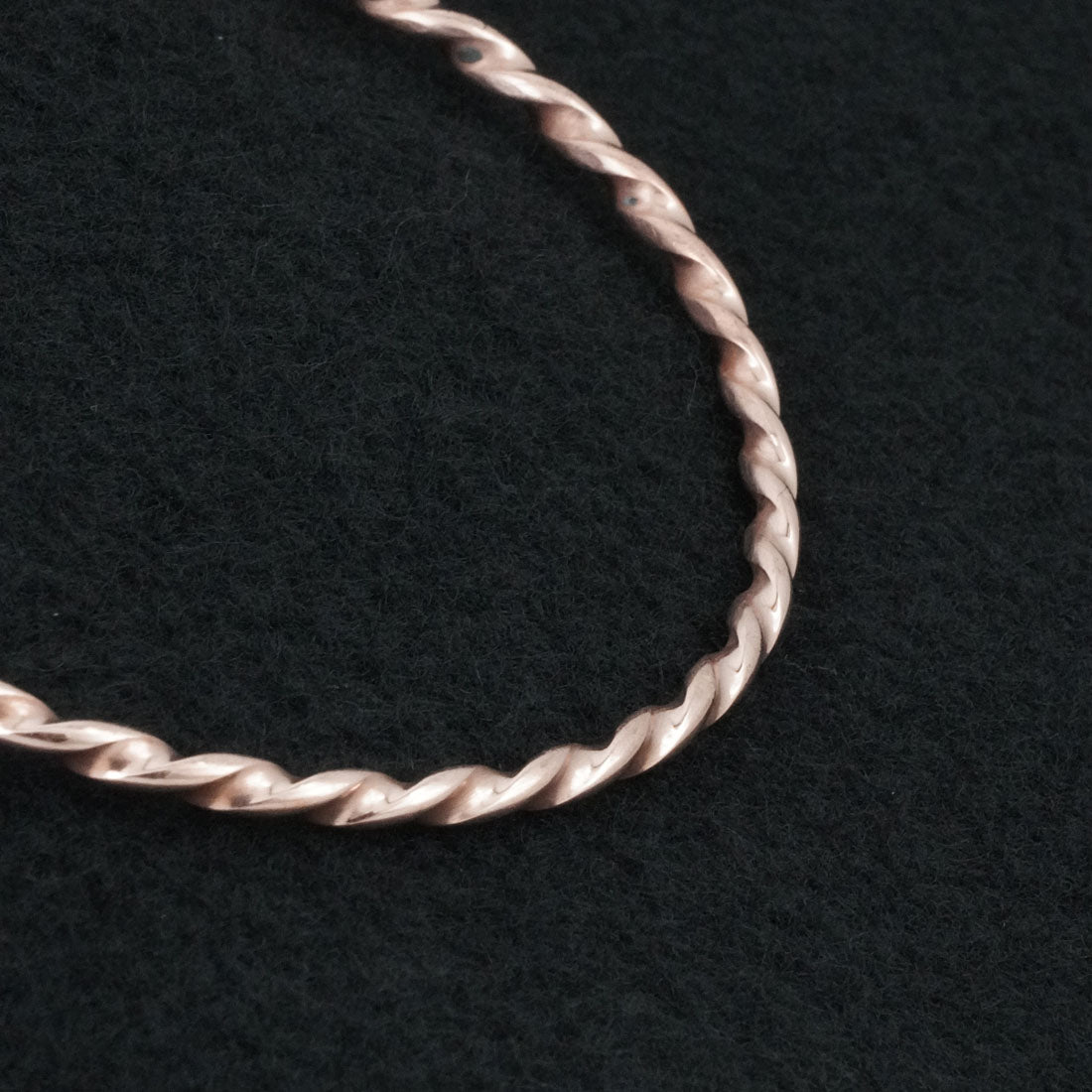Elaine Tahe Copper Bangle Bracelet