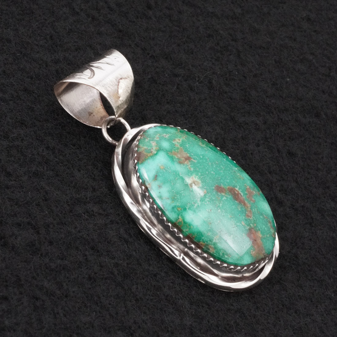 Ernest Hawthorne Turquoise & Sterling Silver Pendant