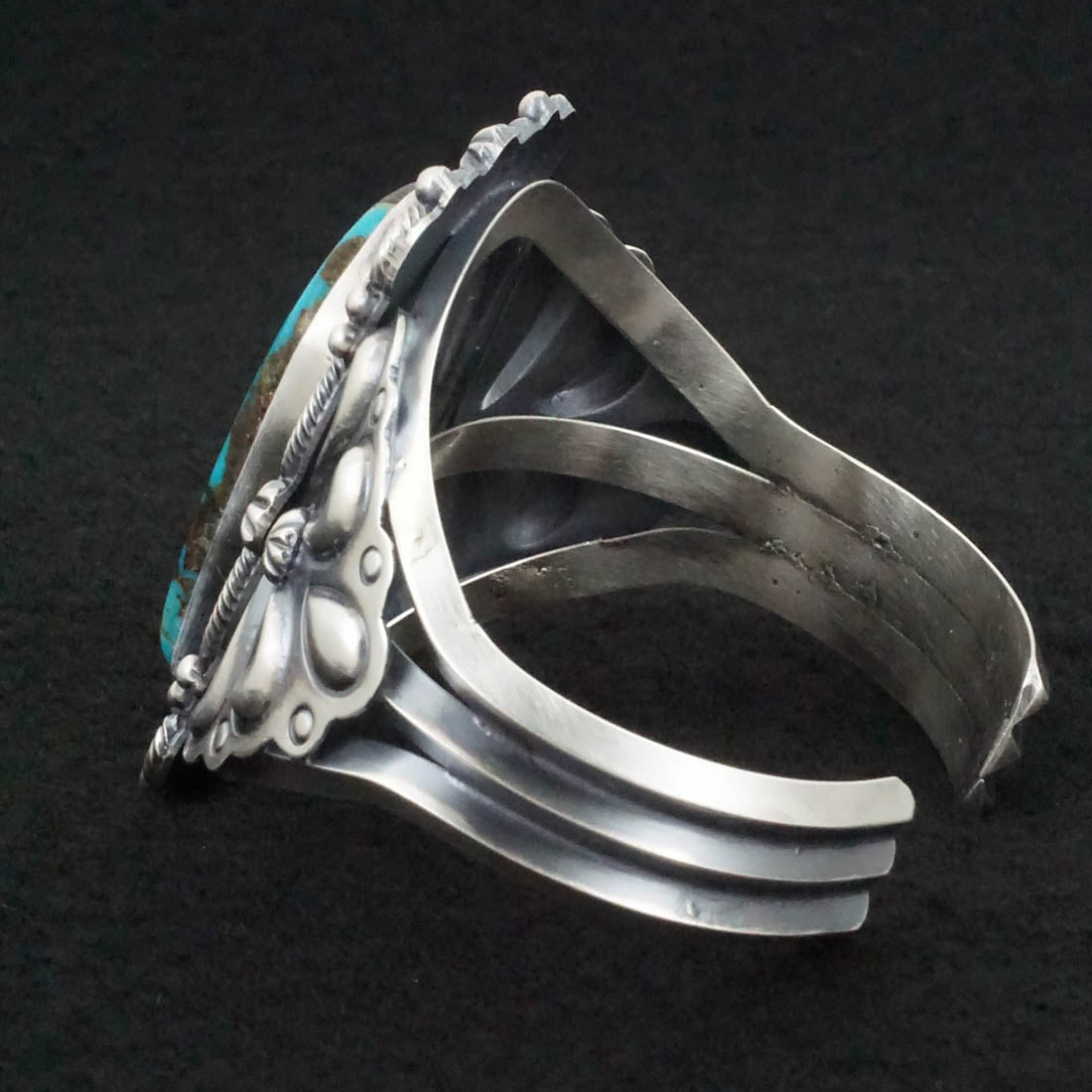 Raymond Delgarito Turquoise & Sterling Silver Bracelet