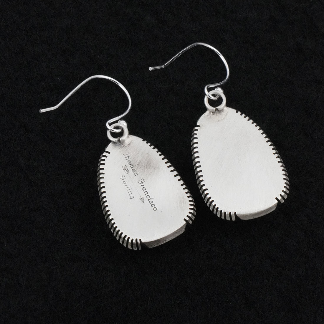 Thomas Francisco Turquoise & Sterling Silver Earrings