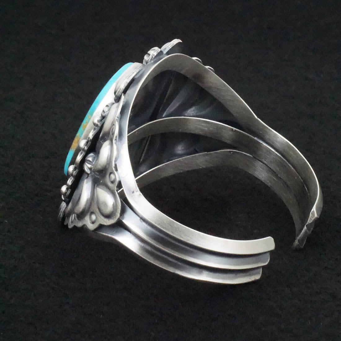 Raymond Delgarito Turquoise & Sterling Silver Bracelet