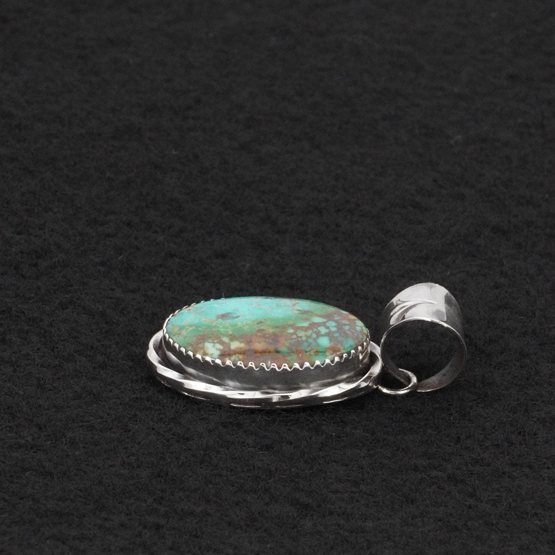 Ernest Hawthorne Turquoise & Sterling Silver Pendant