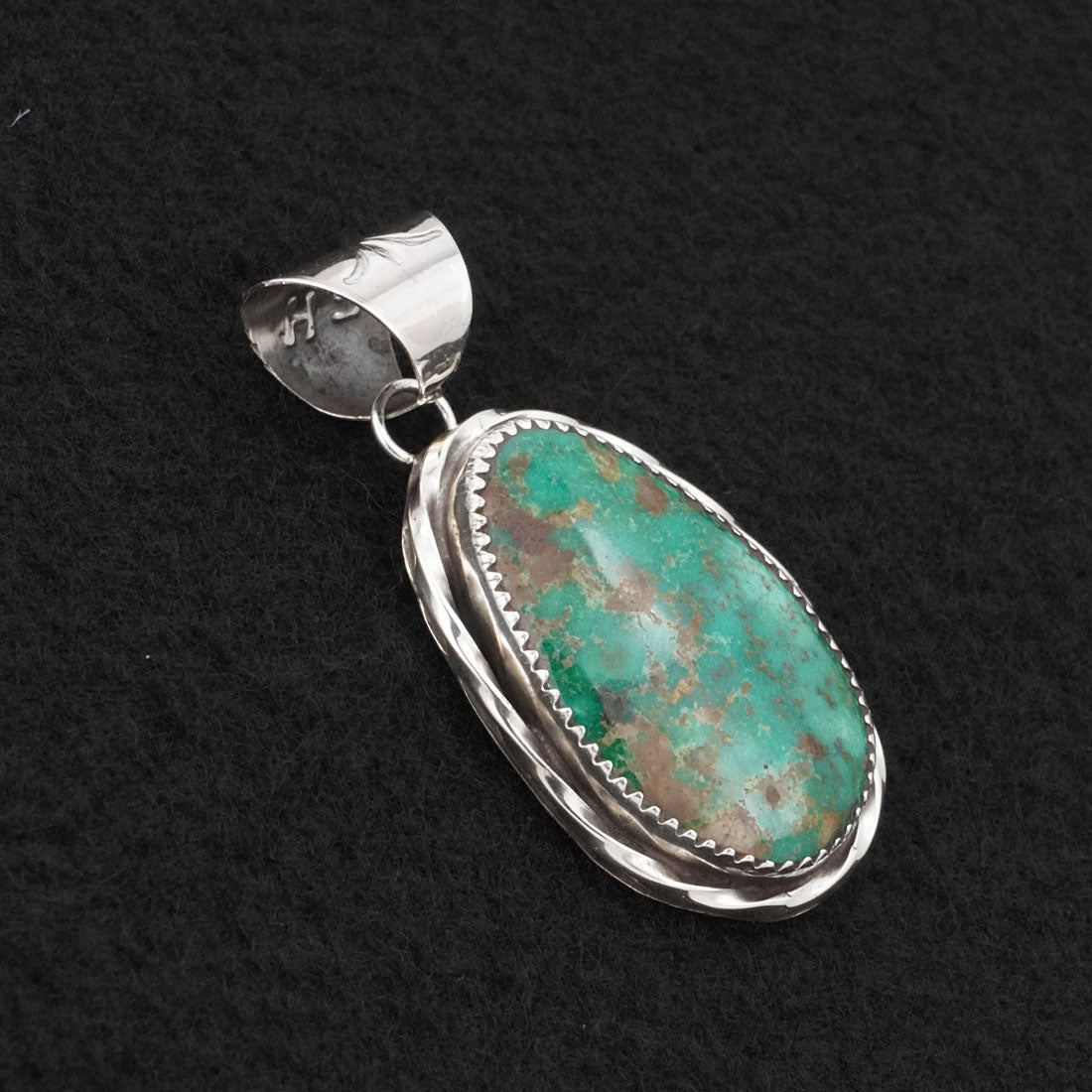 Ernest Hawthorne Turquoise & Sterling Silver Pendant
