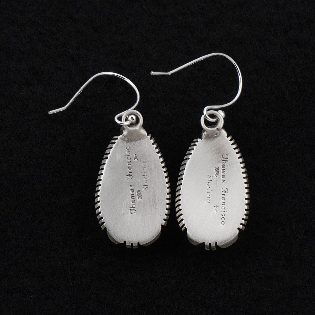 Thomas Francisco Turquoise & Sterling Silver Earrings