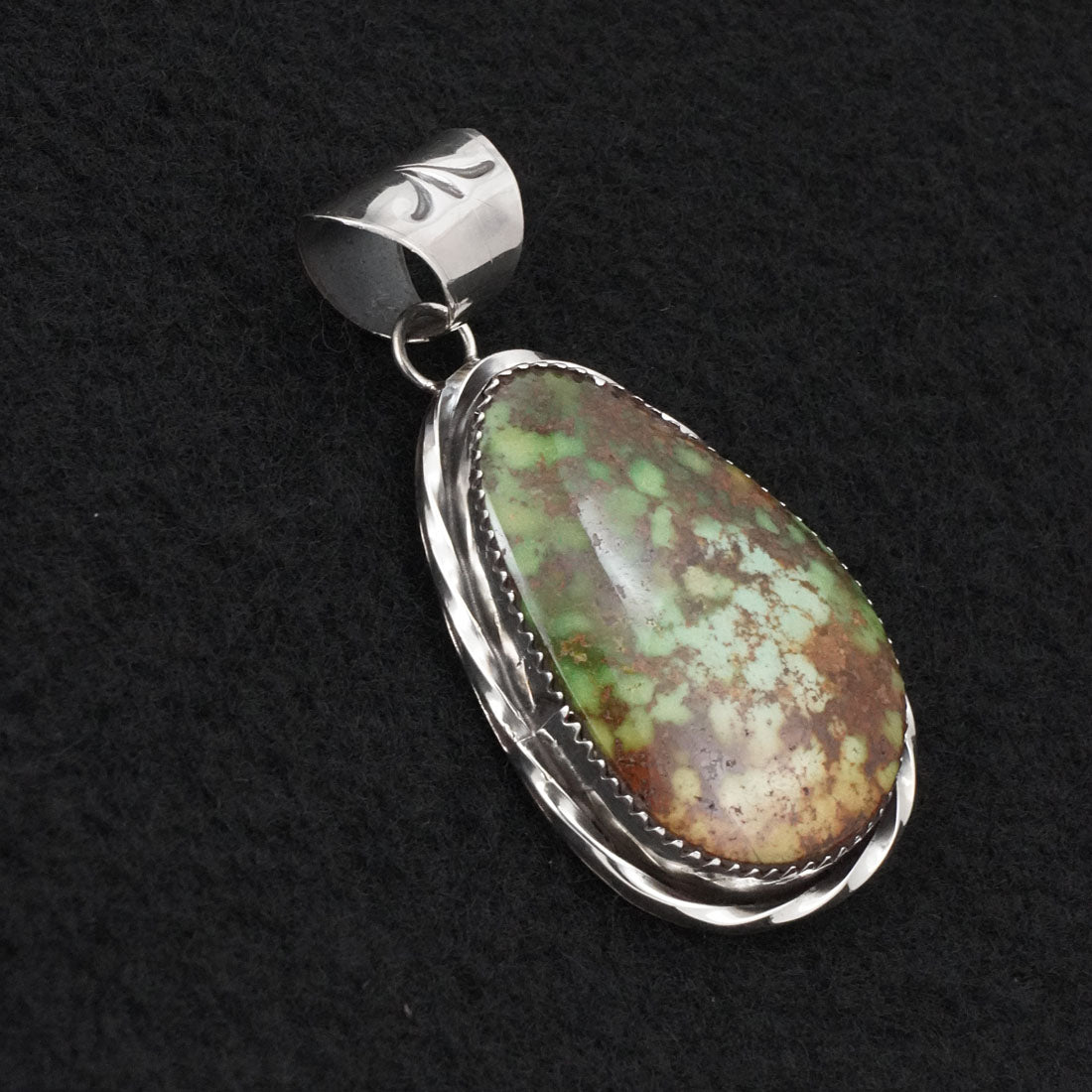 Ernest Hawthorne Turquoise & Sterling Silver Pendant