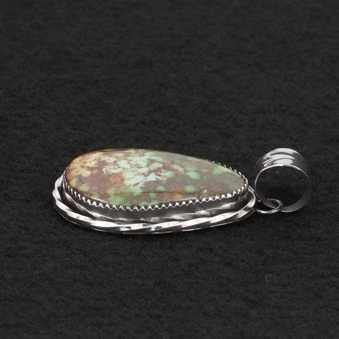 Ernest Hawthorne Turquoise & Sterling Silver Pendant