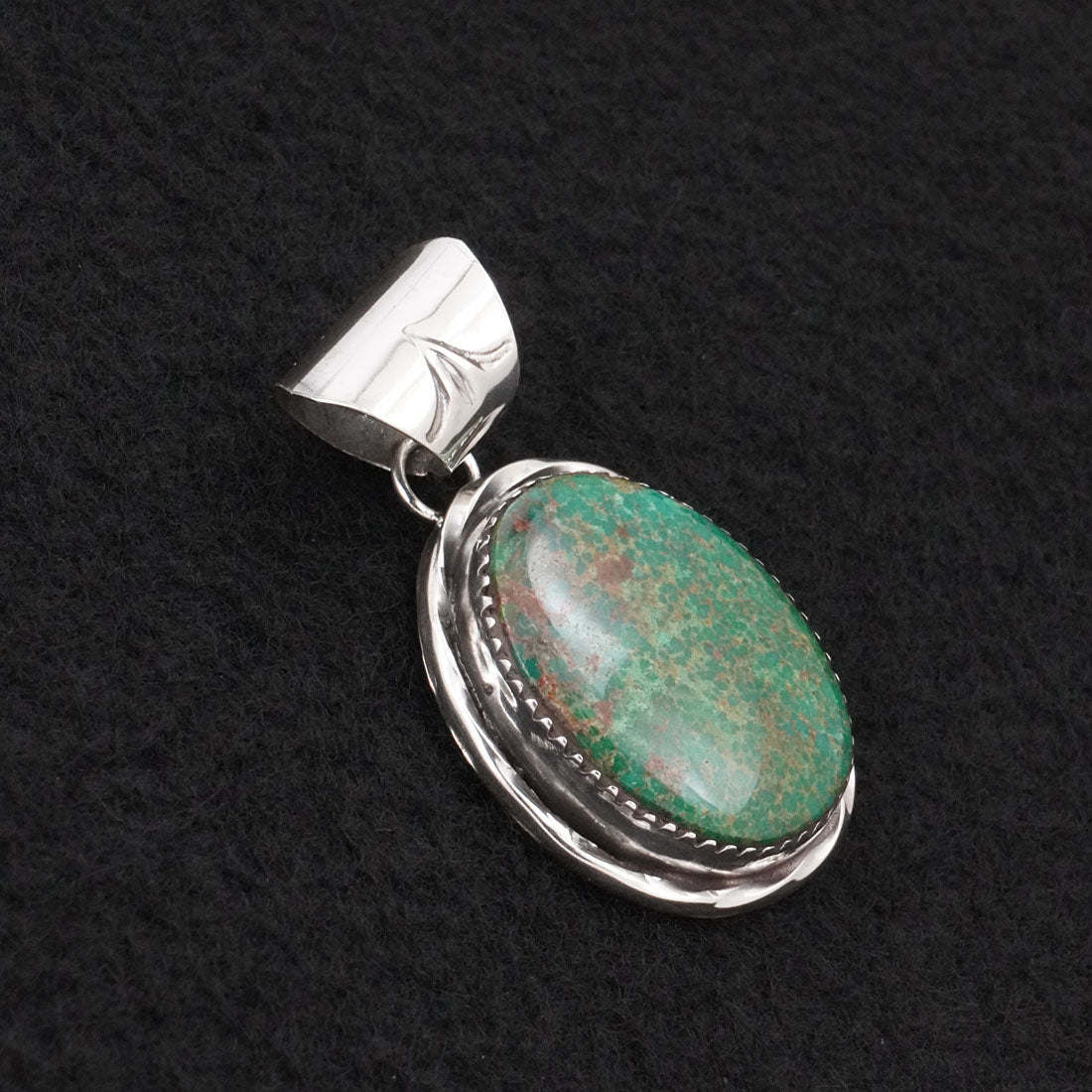 Ernest Hawthorne Turquoise & Sterling Silver Pendant