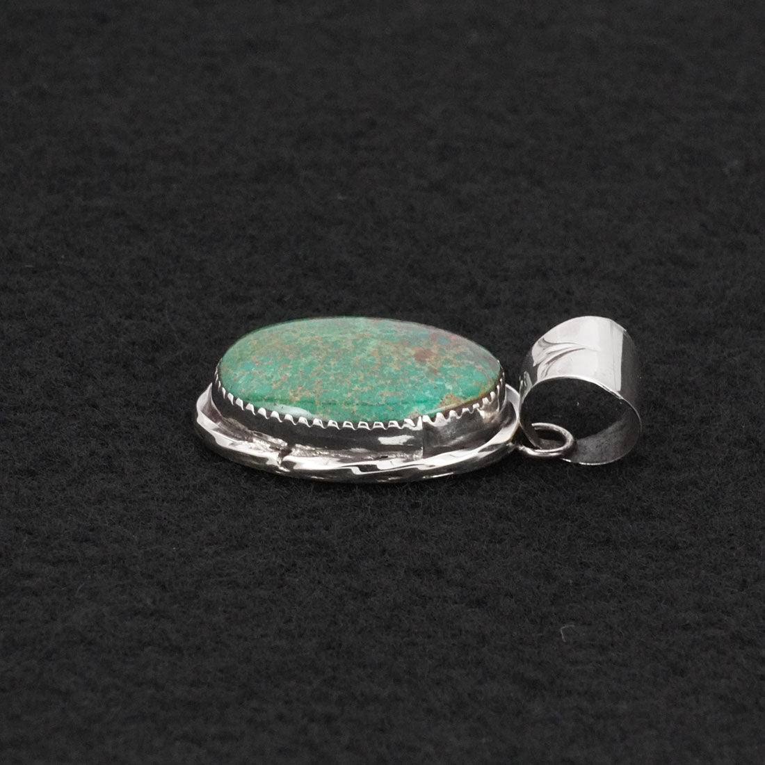 Ernest Hawthorne Turquoise & Sterling Silver Pendant