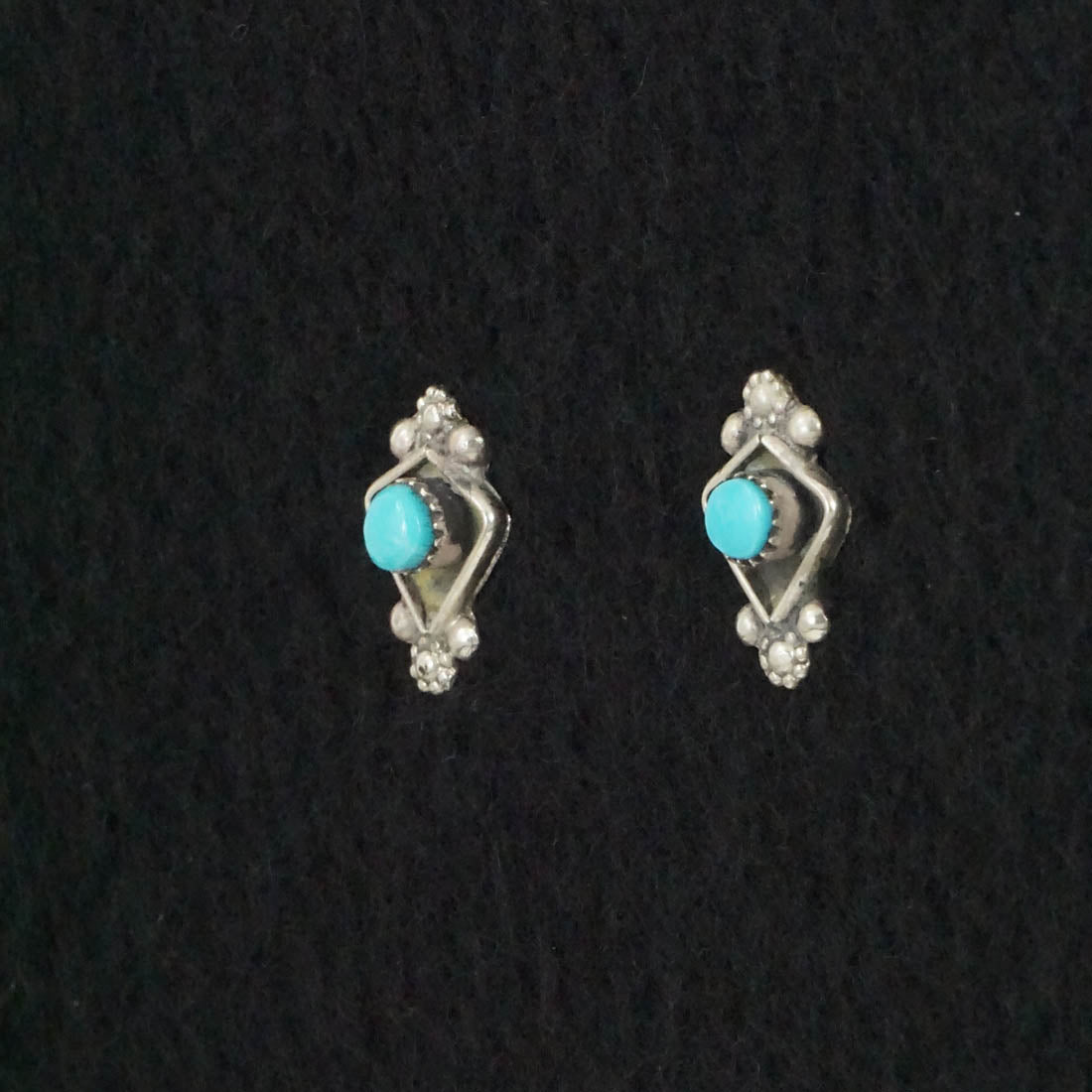 Verdie Booqua Turquoise & Sterling Silver Earrings