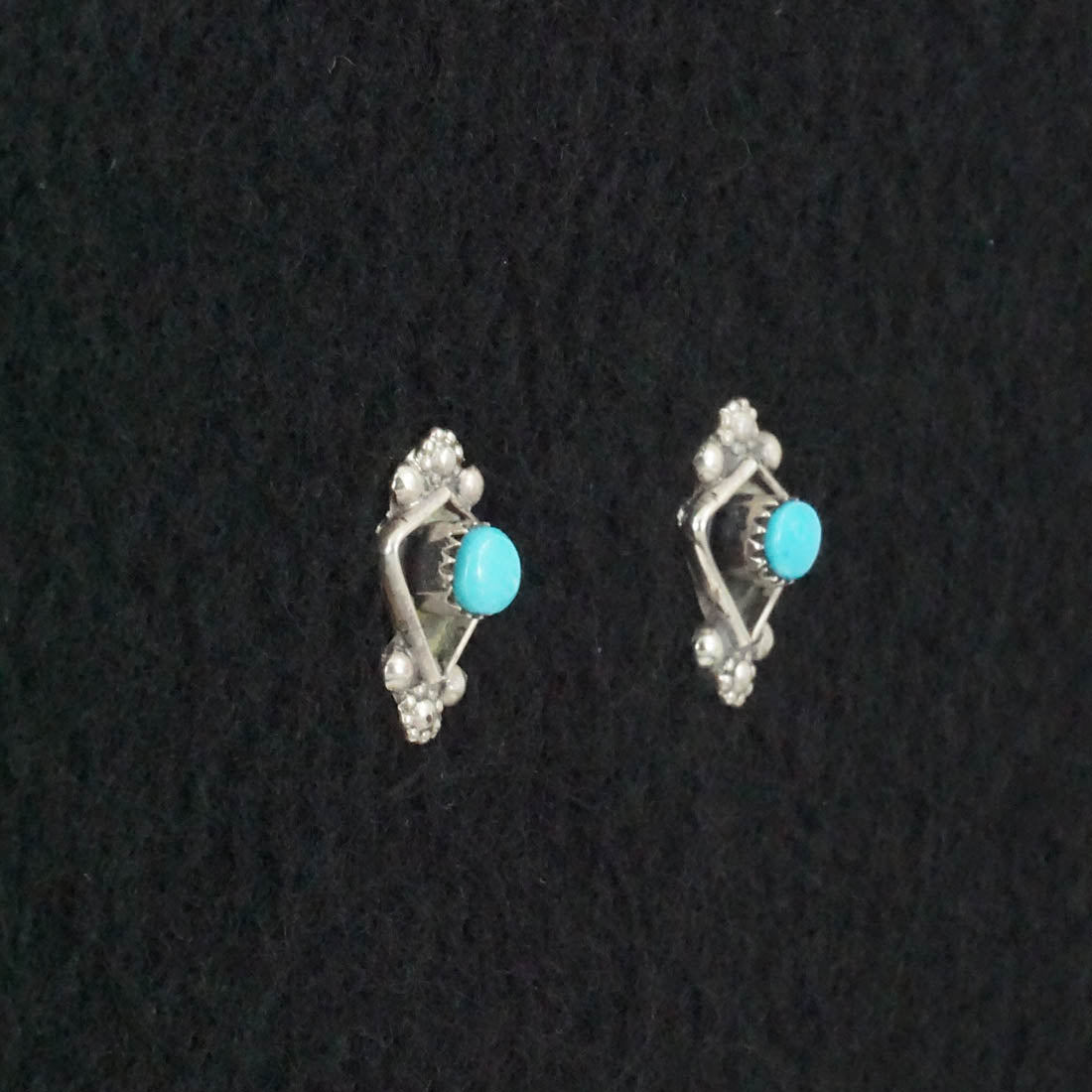 Verdie Booqua Turquoise & Sterling Silver Earrings