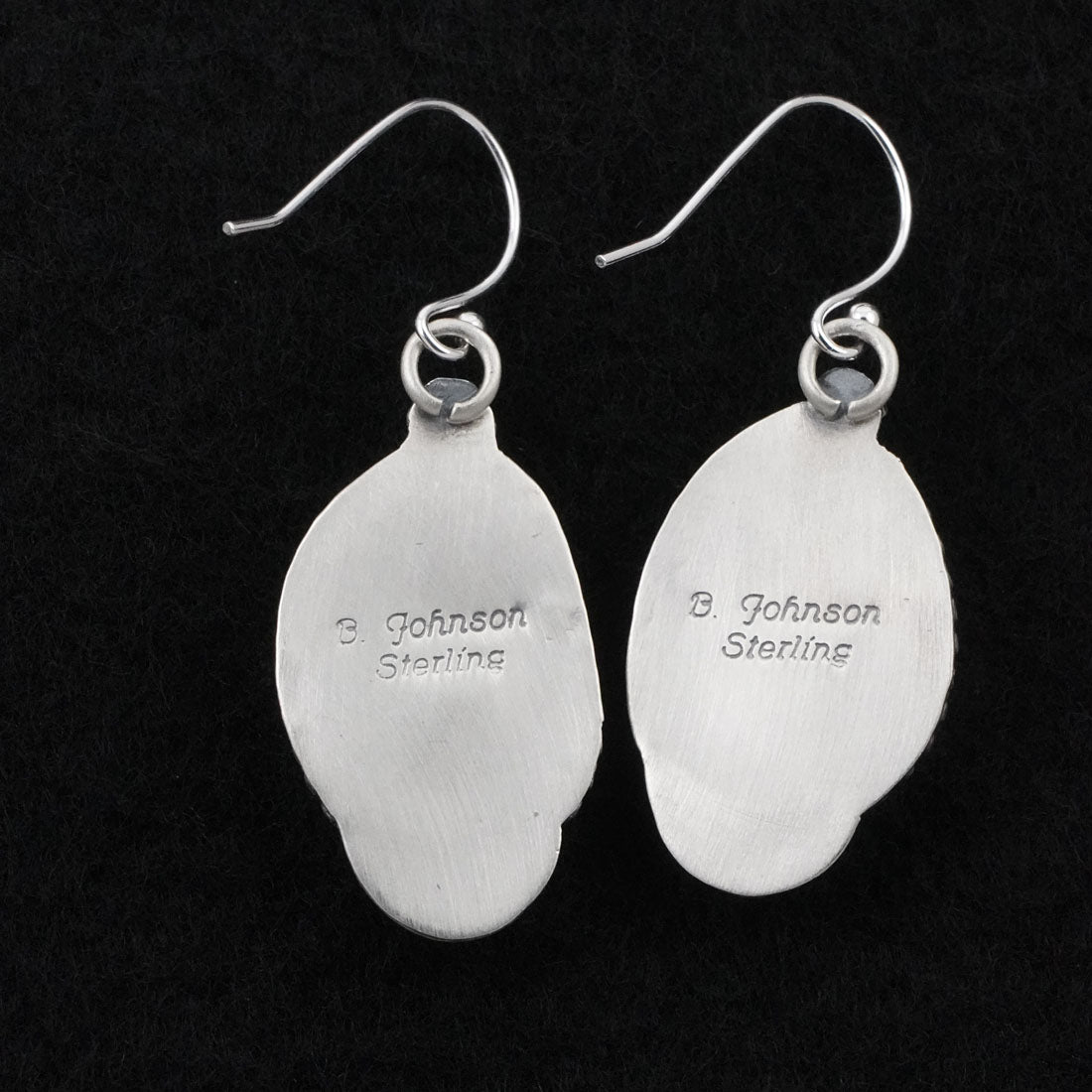 Bobby Johnson Turquoise & Sterling Silver Earrings