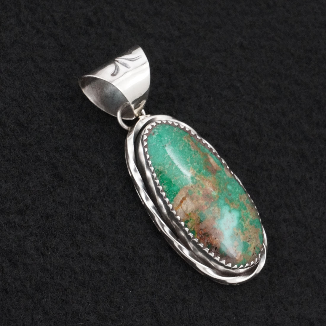 Ernest Hawthorne Turquoise & Sterling Silver Pendant