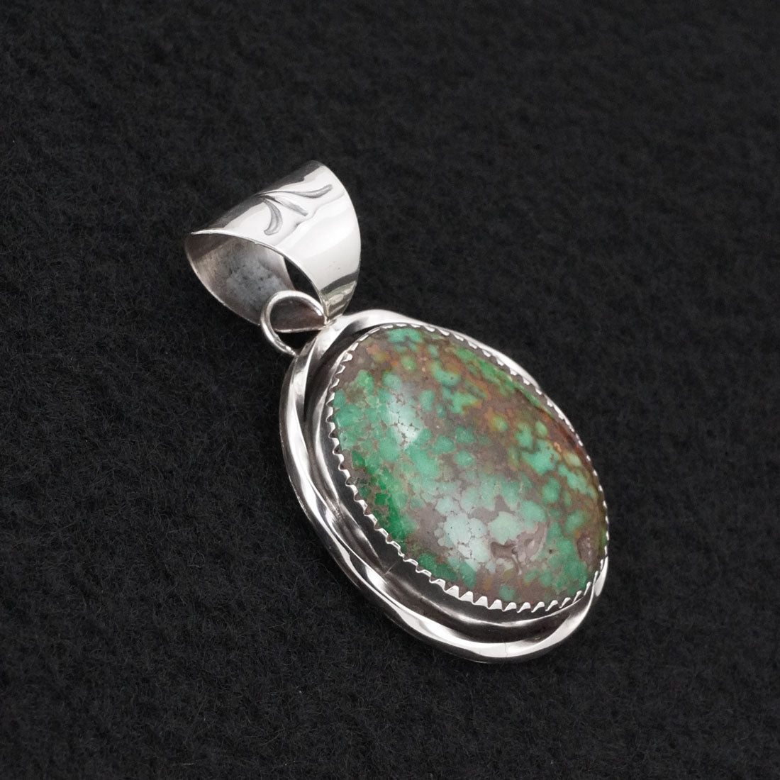 Ernest Hawthorne Turquoise & Sterling Silver Pendant