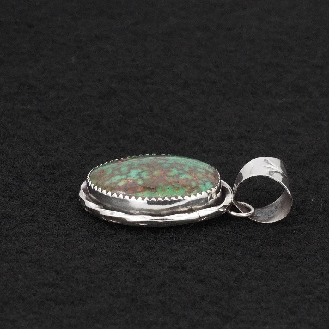 Ernest Hawthorne Turquoise & Sterling Silver Pendant