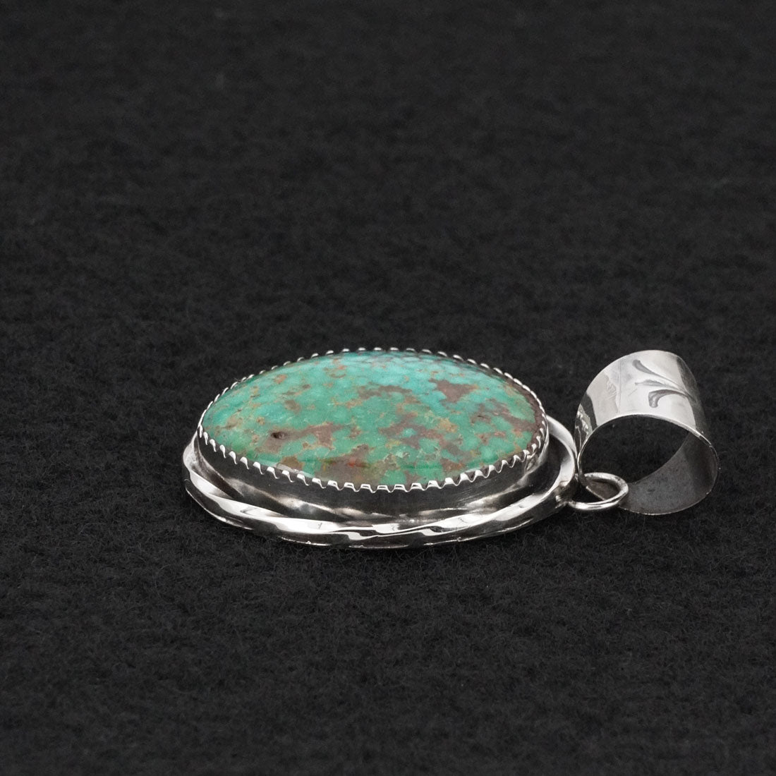 Ernest Hawthorne Turquoise & Sterling Silver Pendant