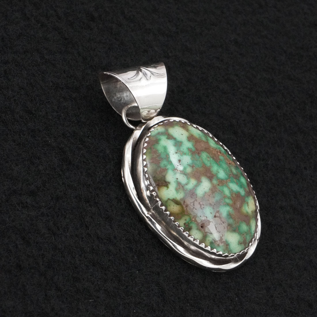 Ernest Hawthorne Turquoise & Sterling Silver Pendant