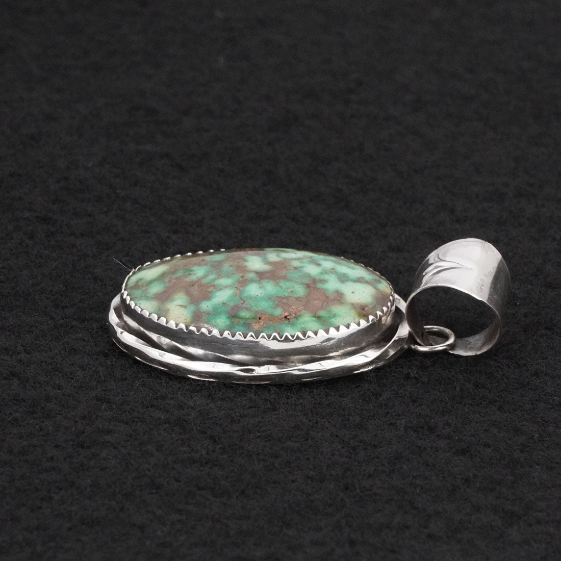 Ernest Hawthorne Turquoise & Sterling Silver Pendant