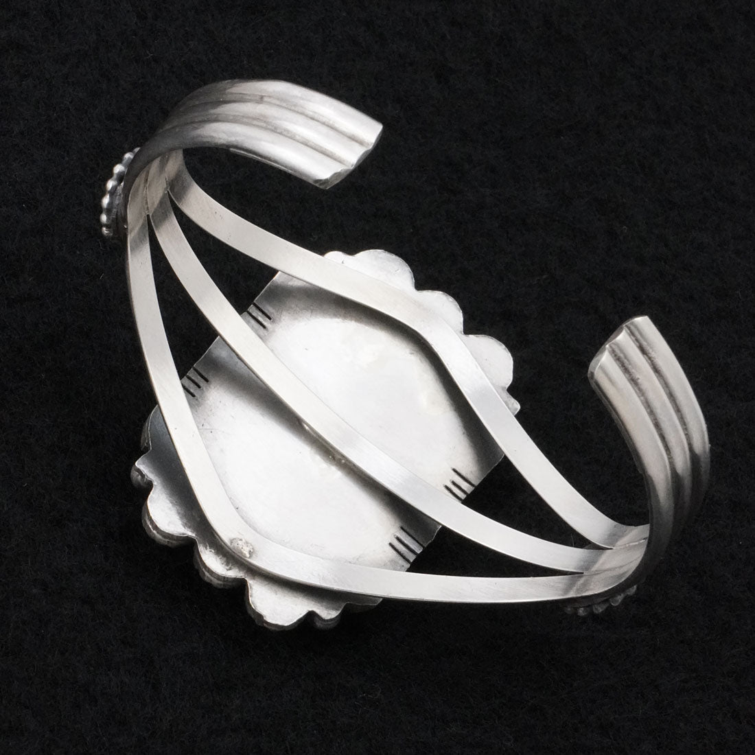 Michael Calladitto Turquoise & Sterling Silver Bracelet
