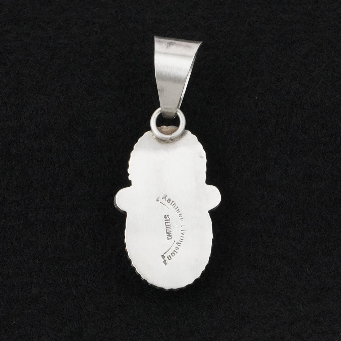 Kathleen Livingston Turquoise & Sterling Silver Pendant