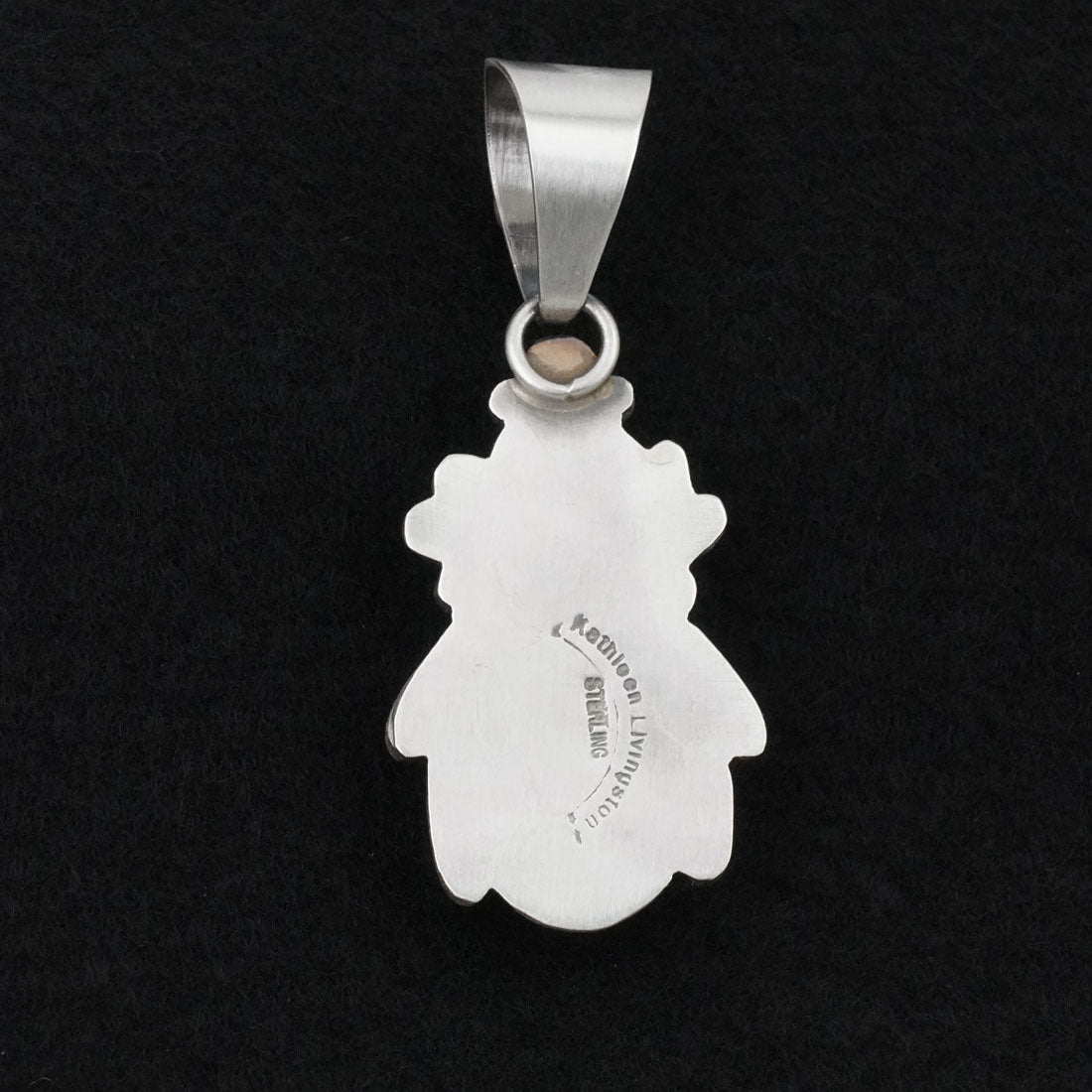 Kathleen Livingston Turquoise & Sterling Silver Pendant