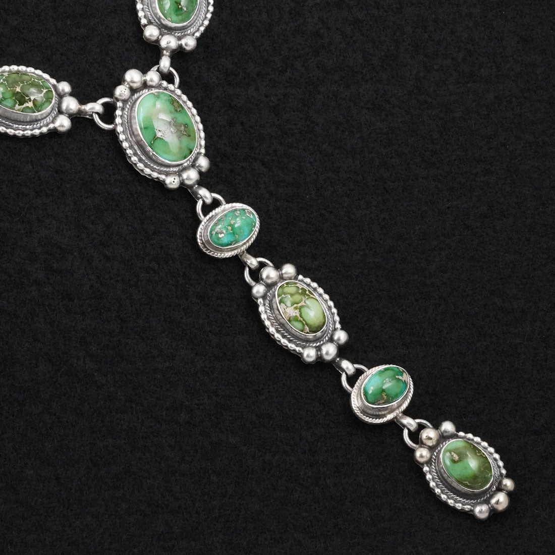 Kathleen Livingston Turquoise & Sterling Silver Necklace Set