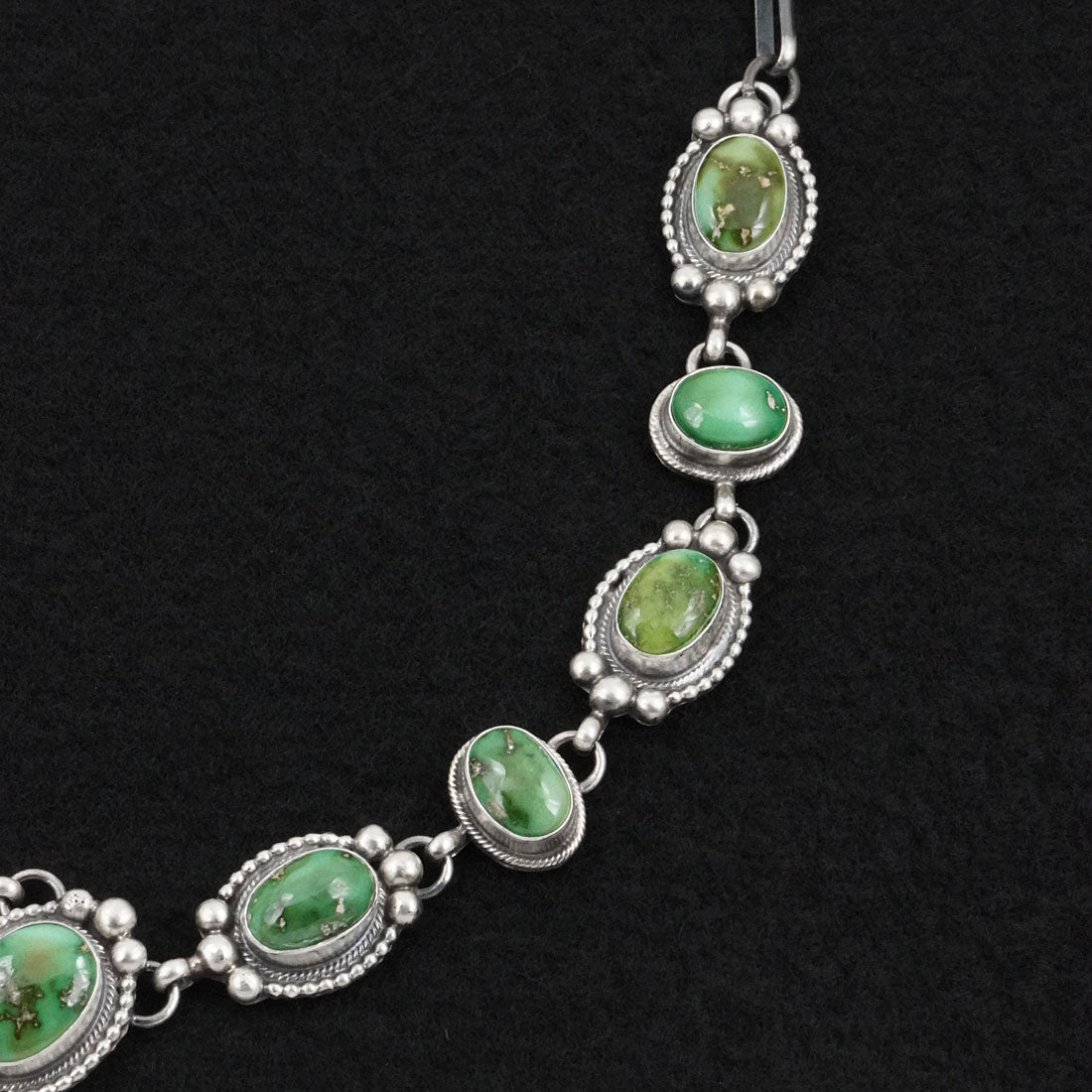 Kathleen Livingston Turquoise & Sterling Silver Necklace Set
