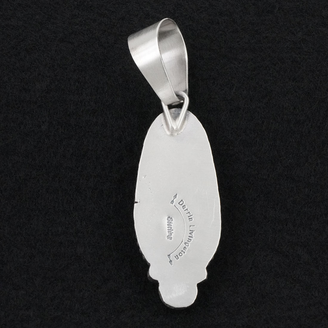 Darrin Livingston Turquoise & Sterling Silver Pendant