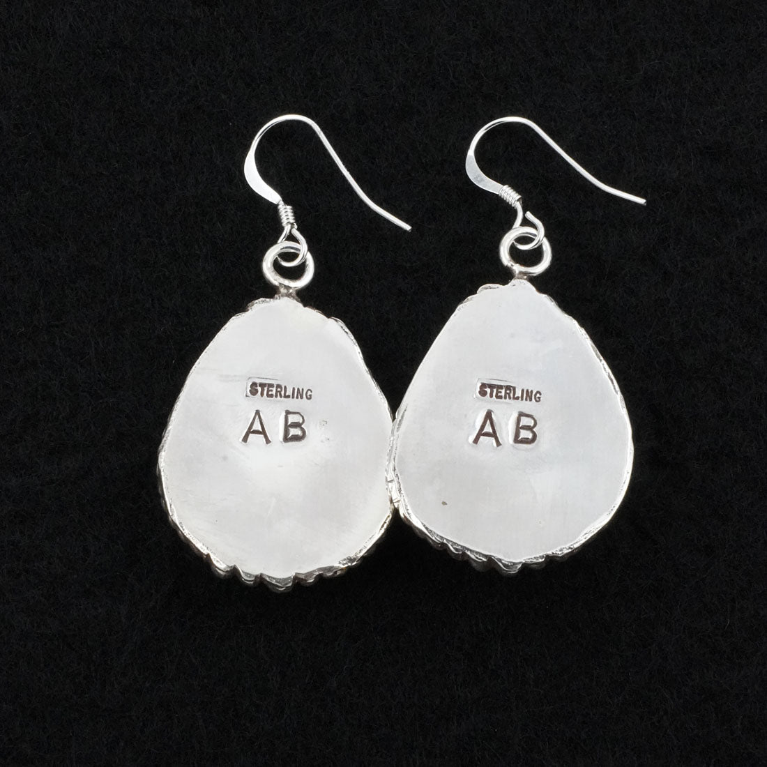 Antwone Brown Turquoise & Sterling Silver Earrings