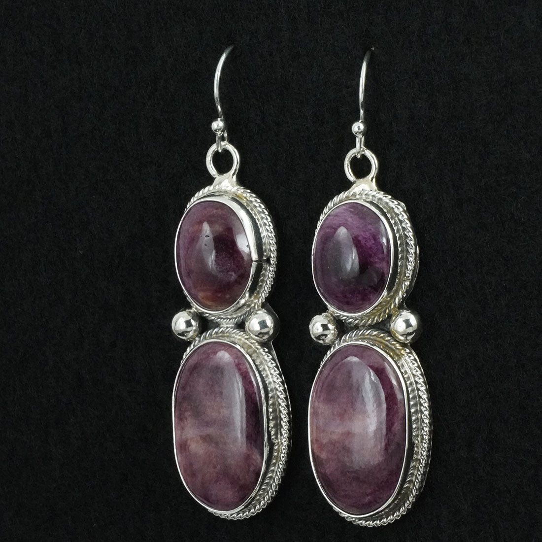 Paul Livingston Spiny Oyster & Sterling Silver Necklace Set