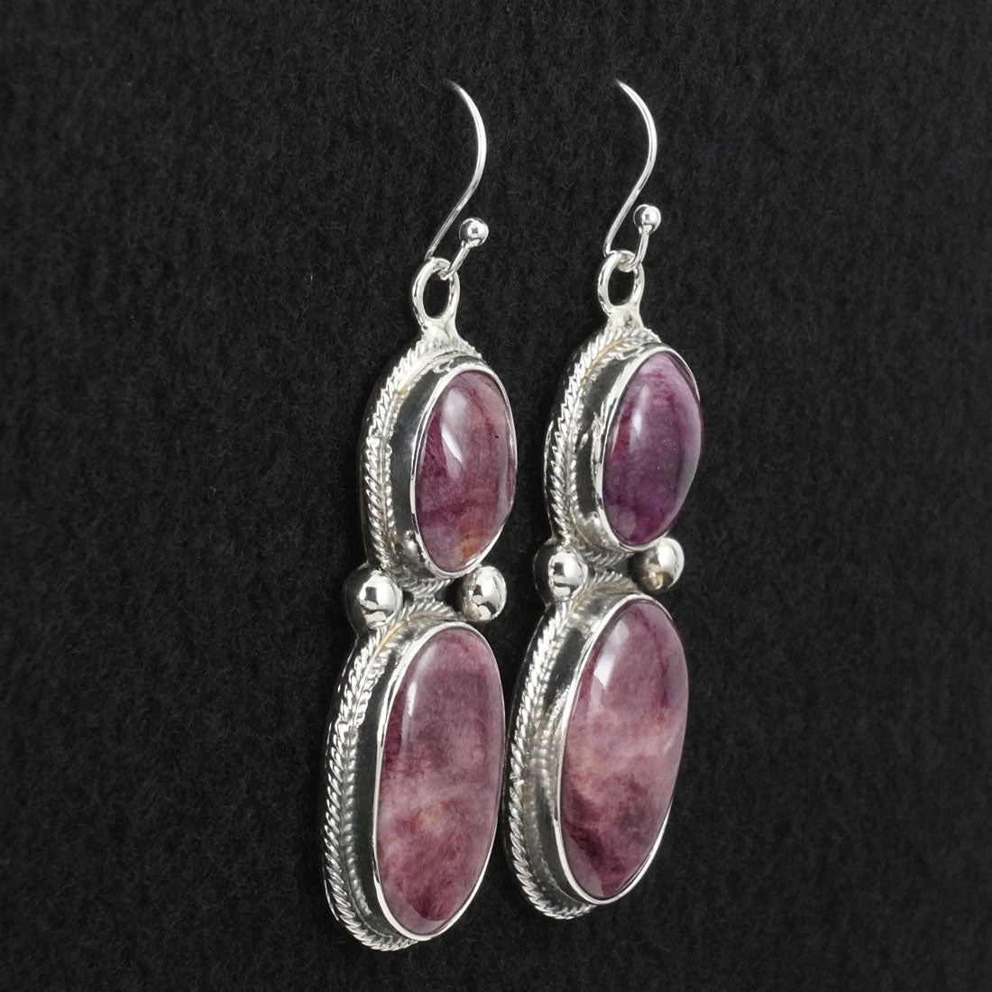 Paul Livingston Spiny Oyster & Sterling Silver Necklace Set