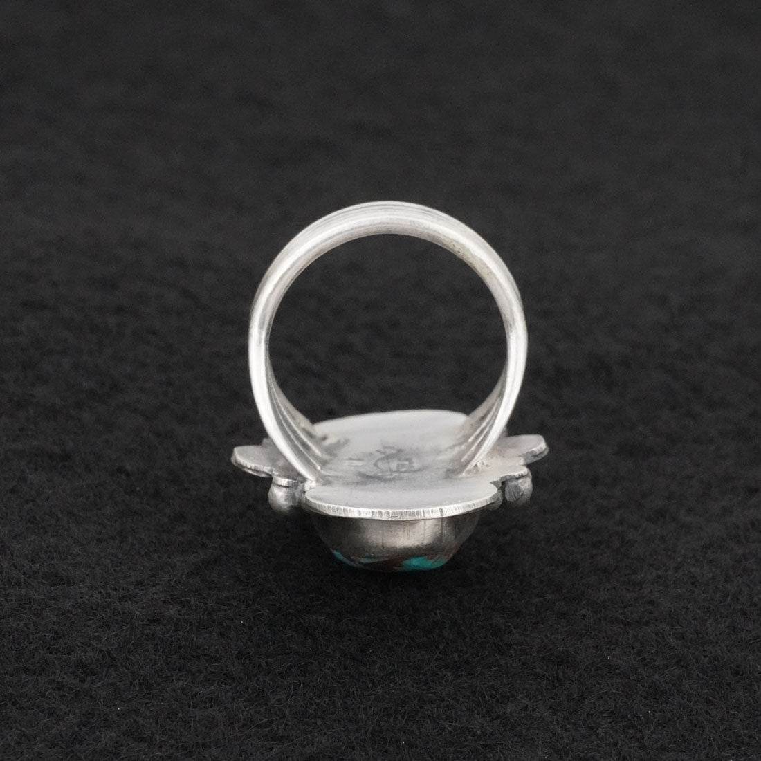 Randy Billy Turquoise & Sterling Silver Ring Size 6