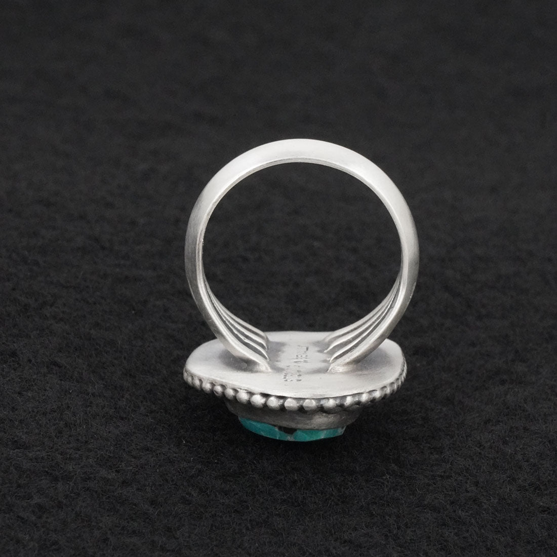 Daniel Benally Turquoise & Sterling Silver Ring Size 9