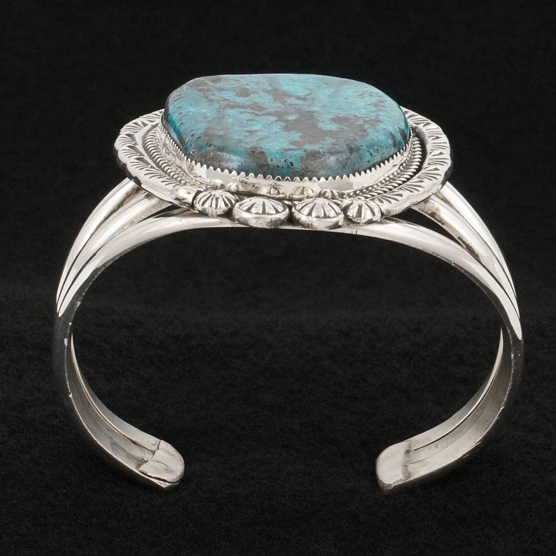 Ray Nez Turquoise & Sterling Silver Bracelet