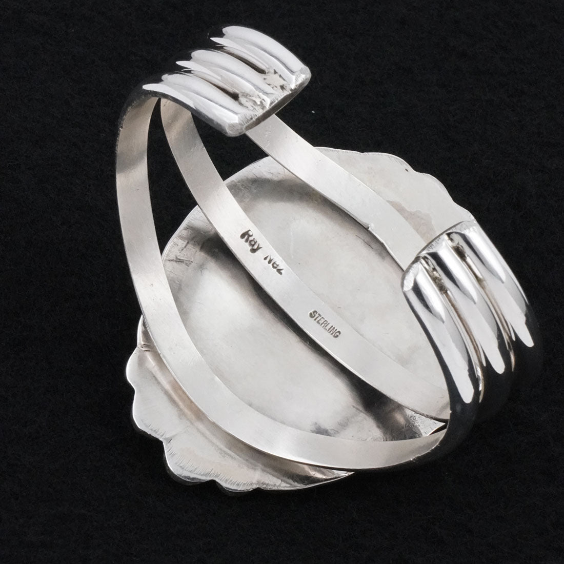 Ray Nez Turquoise & Sterling Silver Bracelet