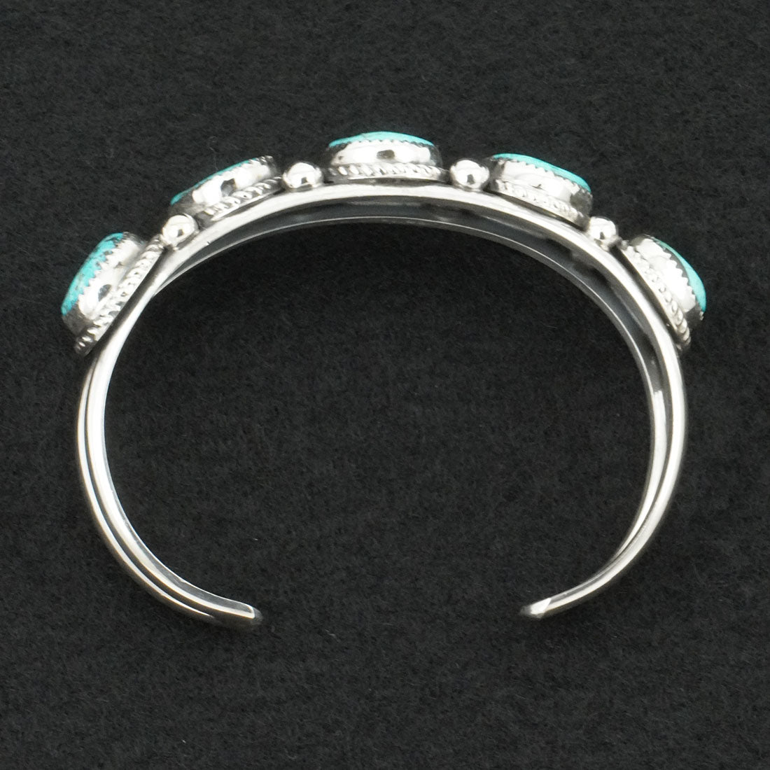 Leslie Nez Turquoise & Sterling Silver Bracelet
