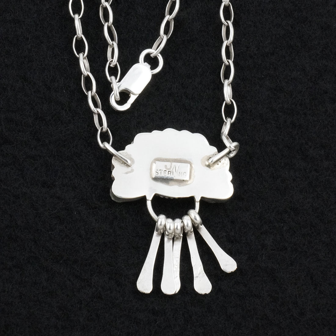 Justina Wilson Turquoise & Sterling Silver Necklace
