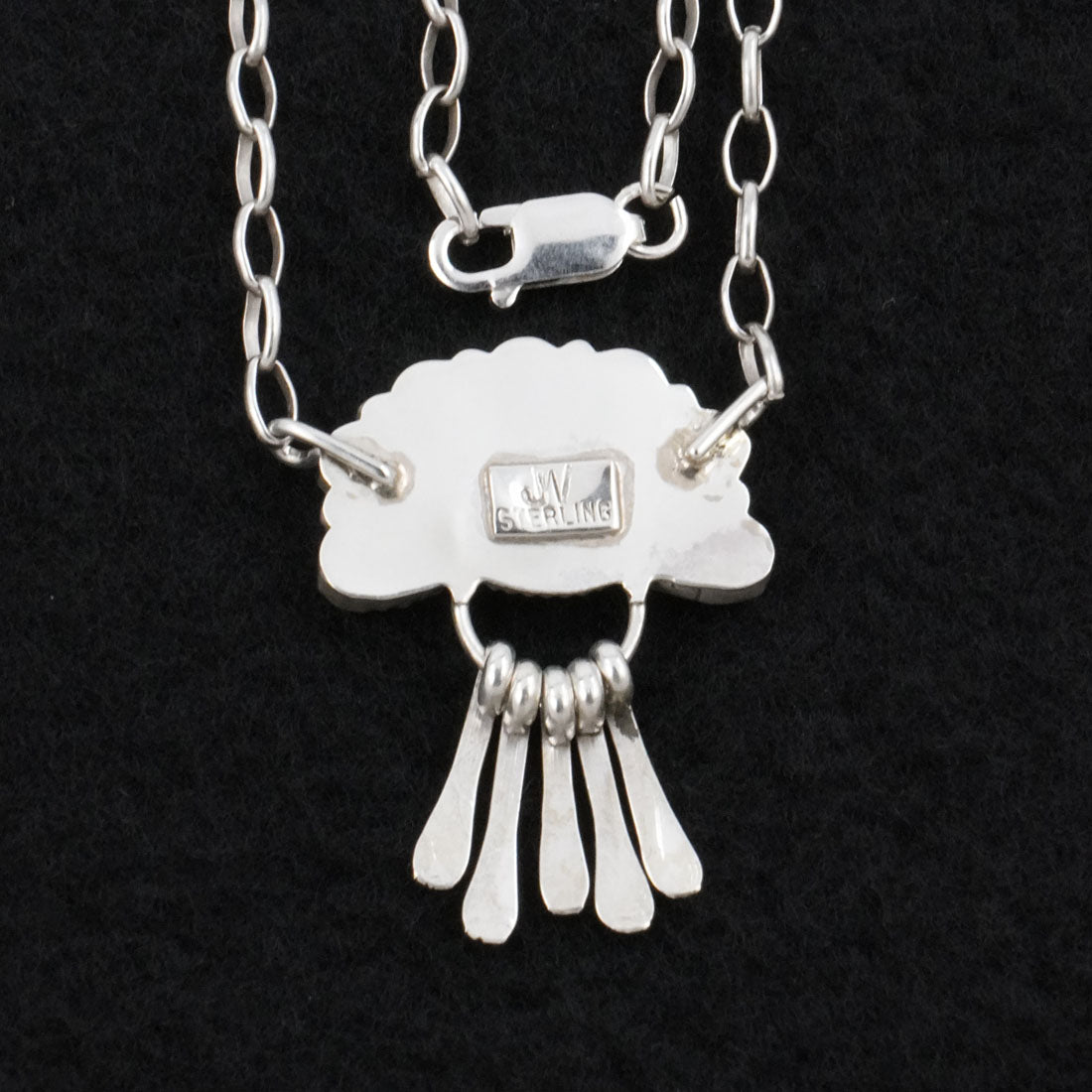 Justina Wilson Turquoise & Sterling Silver Necklace