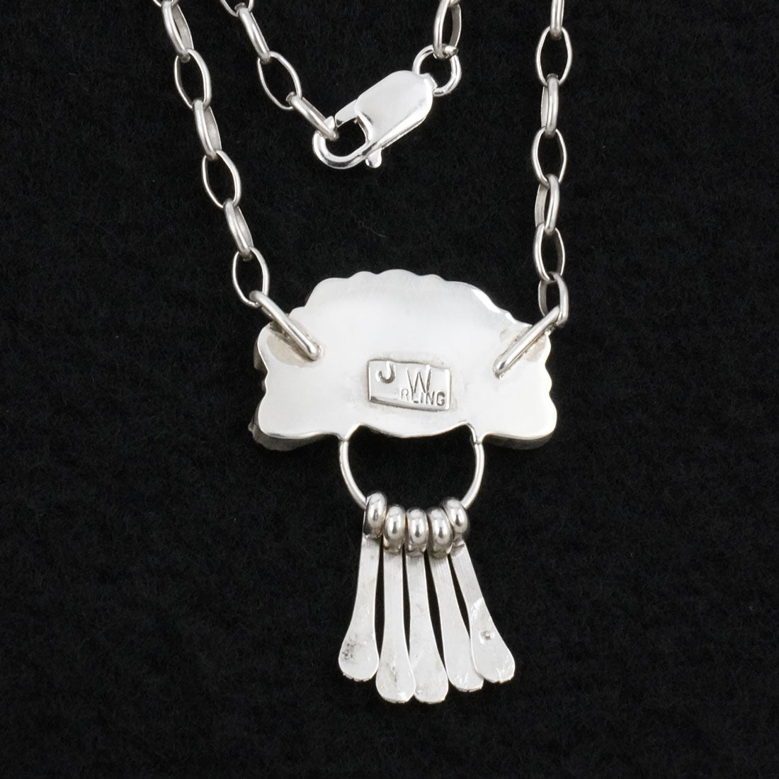 Justina Wilson Turquoise & Sterling Silver Necklace
