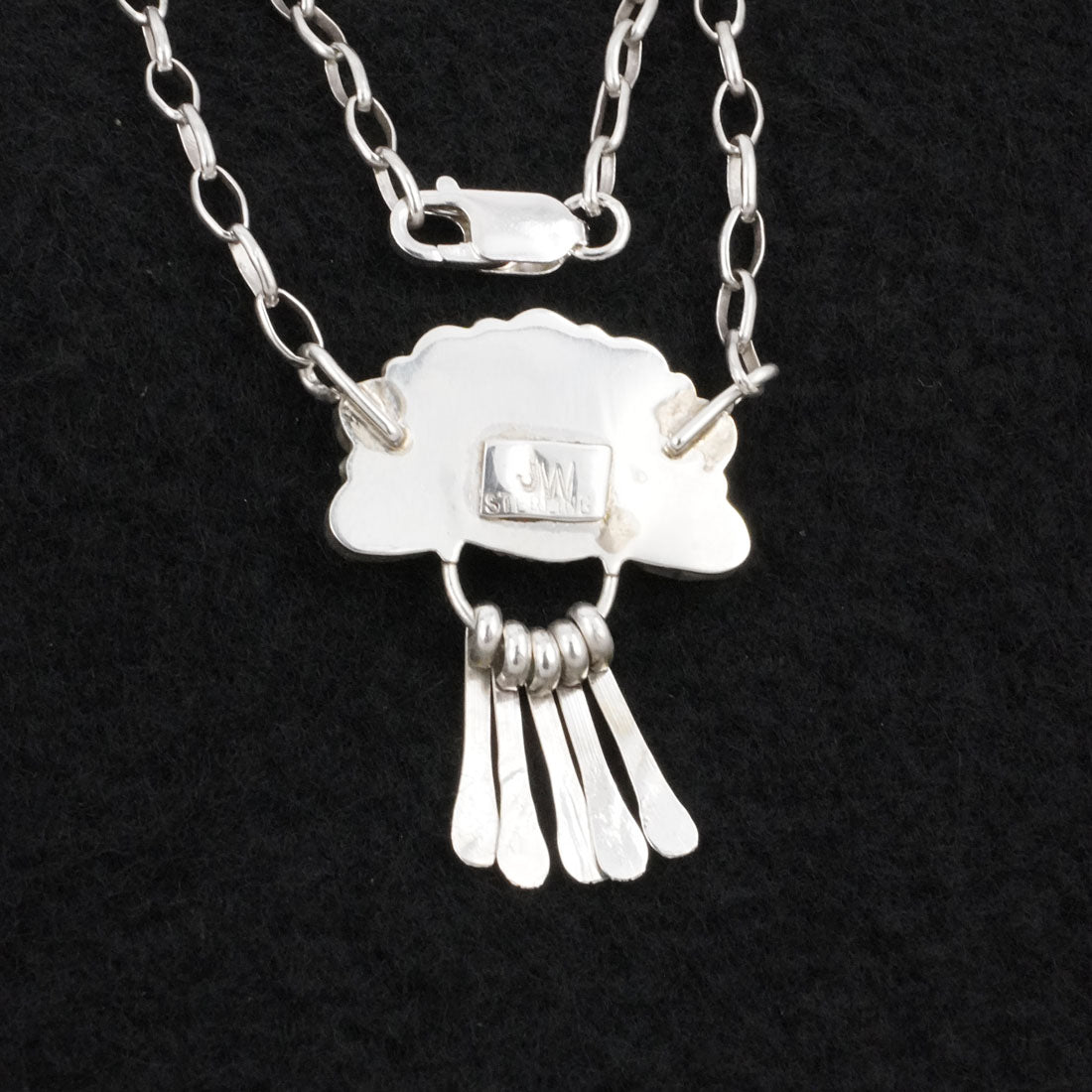 Justina Wilson Turquoise & Sterling Silver Necklace