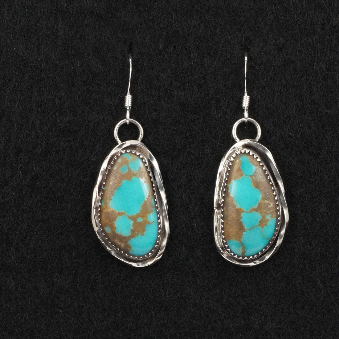 Ernest Hawthorne Turquoise & Sterling Silver Earrings