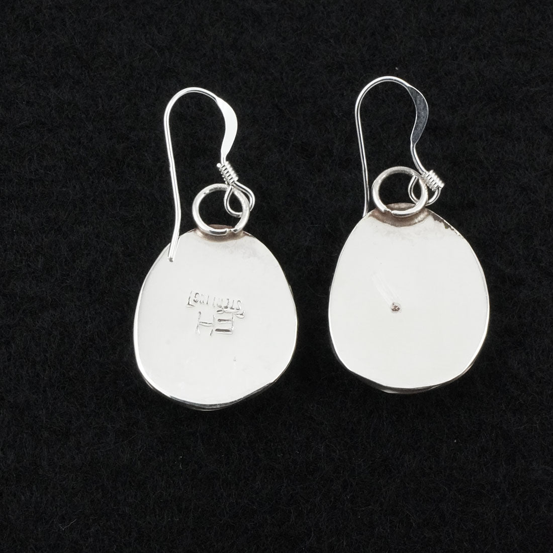 Ernest Hawthorne Turquoise & Sterling Silver Earrings
