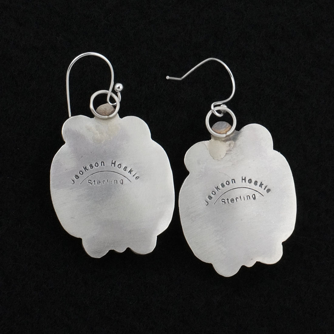 Jackson Hoskie Turquoise & Sterling Silver Earrings
