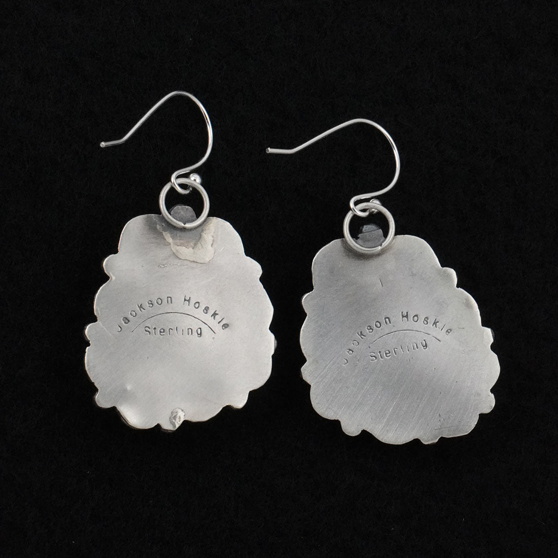 Jackson Hoskie Turquoise & Sterling Silver Earrings