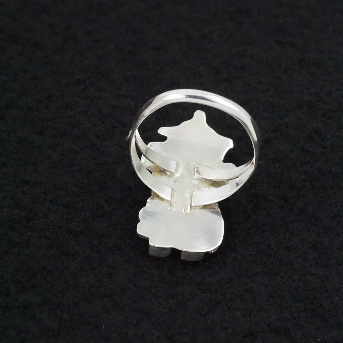 Serena Johnson Multi-Stone & Sterling Silver Ring Size 7.5